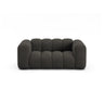 Lupine 2-Sitzer Sofa aus Chenille in Dunkelgrau (Eden 20 Graphite), 170x95 cm von Micadoni – Bild 1