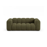 Lupine 2-Sitzer Sofa aus Chenille in Grün (Eden 12 Olive), 200x95 cm von Micadoni – Bild 1