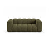 Lupine 2-Sitzer Sofa aus Chenille in Grün (Eden 12 Olive), 200x95 cm von Micadoni – Bild 1