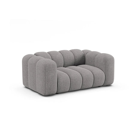 Lupine 2-Sitzer Sofa aus Chenille in Hellgrau (Eden 18 Grey), 170x95 cm von Micadoni – Bild 2
