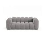 Lupine 2-Sitzer Sofa aus Chenille in Hellgrau (Eden 18 Grey), 200x95 cm von Micadoni – Bild 1