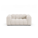 Lupine 2-Sitzer Sofa aus Chenille in Leichtes Beige (Eden 2 Pearl), 170x95 cm von Micadoni – Bild 1