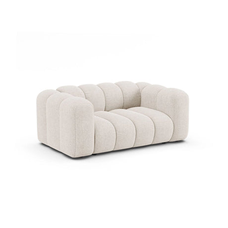 Lupine 2-Sitzer Sofa aus Chenille in Leichtes Beige (Eden 2 Pearl), 170x95 cm von Micadoni – Bild 2