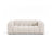 Lupine 2-Sitzer Sofa aus Chenille in Leichtes Beige (Eden 2 Pearl), 200x95 cm von Micadoni – Bild 1