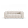 Lupine 2-Sitzer Sofa aus Chenille in Leichtes Beige (Eden 2 Pearl), 200x95 cm von Micadoni – Bild 1