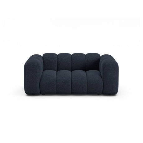 Lupine 2-Sitzer Sofa aus Chenille in Marineblau (Eden 16 Deep Blue), 170x95 cm von Micadoni – Bild 1