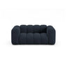 Lupine 2-Sitzer Sofa aus Chenille in Marineblau (Eden 16 Deep Blue), 170x95 cm von Micadoni – Bild 1