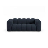 Lupine 2-Sitzer Sofa aus Chenille in Marineblau (Eden 16 Deep Blue), 200x95 cm von Micadoni – Bild 1