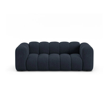 Lupine 2-Sitzer Sofa aus Chenille in Marineblau (Eden 16 Deep Blue), 200x95 cm von Micadoni – Bild 1