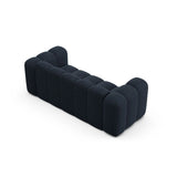 Lupine 2-Sitzer Sofa aus Chenille in Marineblau (Eden 16 Deep Blue), 200x95 cm von Micadoni – Bild 4