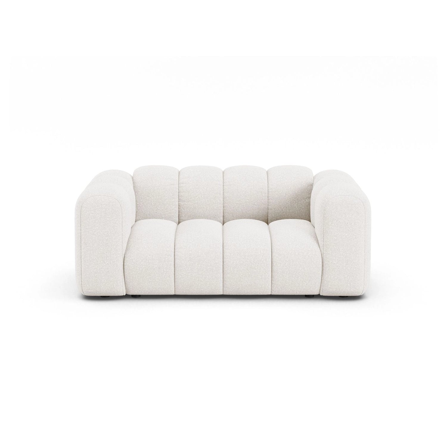 Lupine 2-Sitzer Sofa aus Samt, Boucle oder Chenille, 170x95 cm von Micadoni – Bild 1