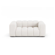 Lupine 2-Sitzer Sofa aus Samt, Boucle oder Chenille, 170x95 cm von Micadoni – Bild 1