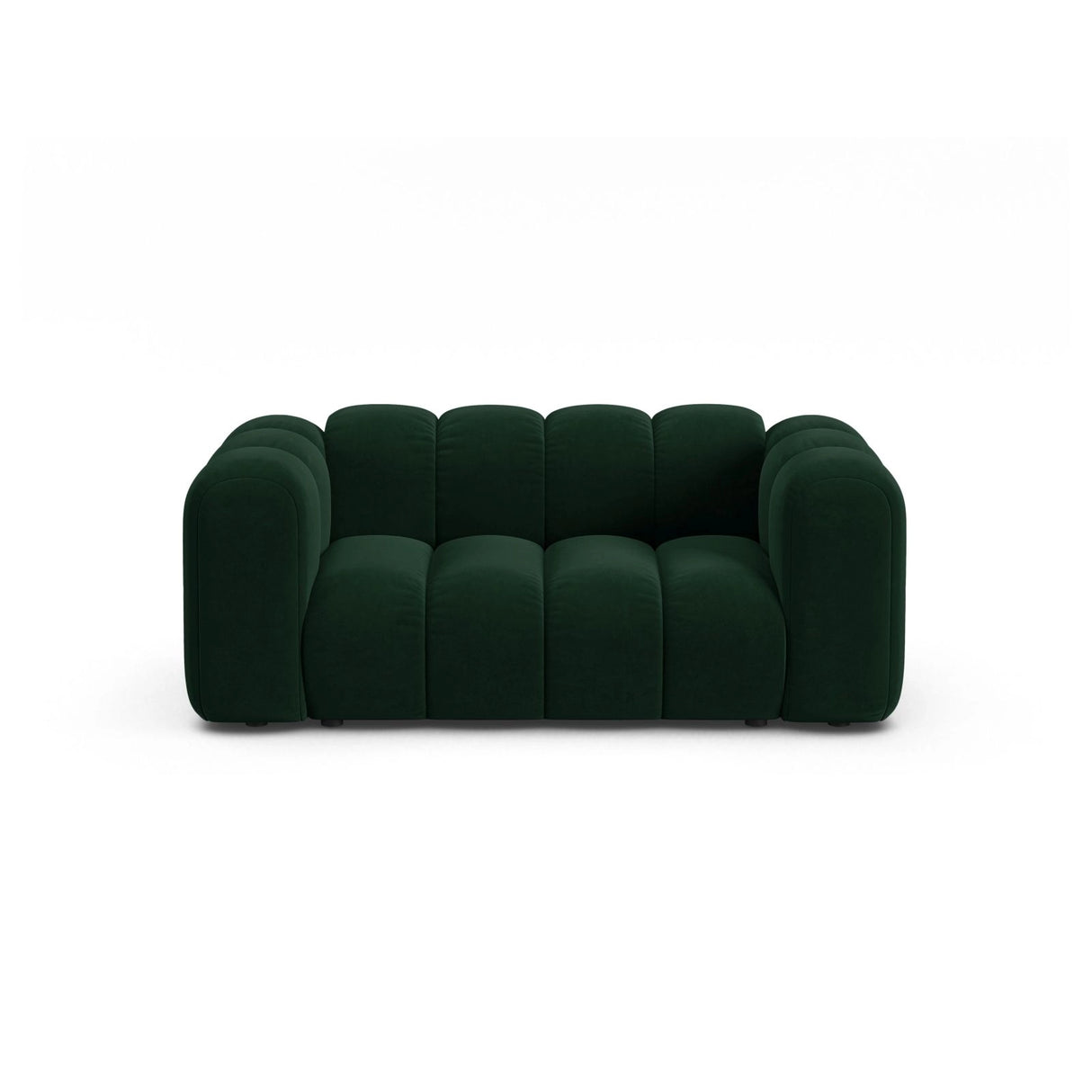 Lupine 2-Sitzer Sofa aus Samt in Flaschengrün (Salvador 7), 170x95 cm von Micadoni – Bild 1
