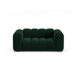 Lupine 2-Sitzer Sofa aus Samt in Flaschengrün (Salvador 7), 170x95 cm von Micadoni – Bild 1