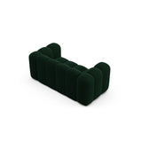 Lupine 2-Sitzer Sofa aus Samt in Flaschengrün (Salvador 7), 170x95 cm von Micadoni – Bild 3