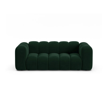 Lupine 2-Sitzer Sofa aus Samt in Flaschengrün (Salvador 7), 200x95 cm von Micadoni – Bild 1