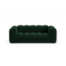 Lupine 2-Sitzer Sofa aus Samt in Flaschengrün (Salvador 7), 200x95 cm von Micadoni – Bild 1