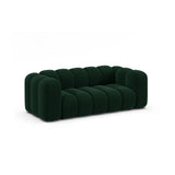 Lupine 2-Sitzer Sofa aus Samt in Flaschengrün (Salvador 7), 200x95 cm von Micadoni – Bild 3