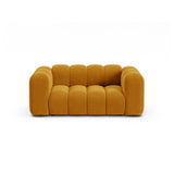 Lupine 2-Sitzer Sofa aus Samt in Gelb (Salvador 10), 170x95 cm von Micadoni – Bild 1