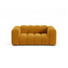 Lupine 2-Sitzer Sofa aus Samt in Gelb (Salvador 10), 170x95 cm von Micadoni – Bild 1
