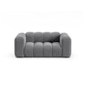 Lupine 2-Sitzer Sofa aus Samt in Grau (Salvador 17), 170x95 cm von Micadoni – Bild 1