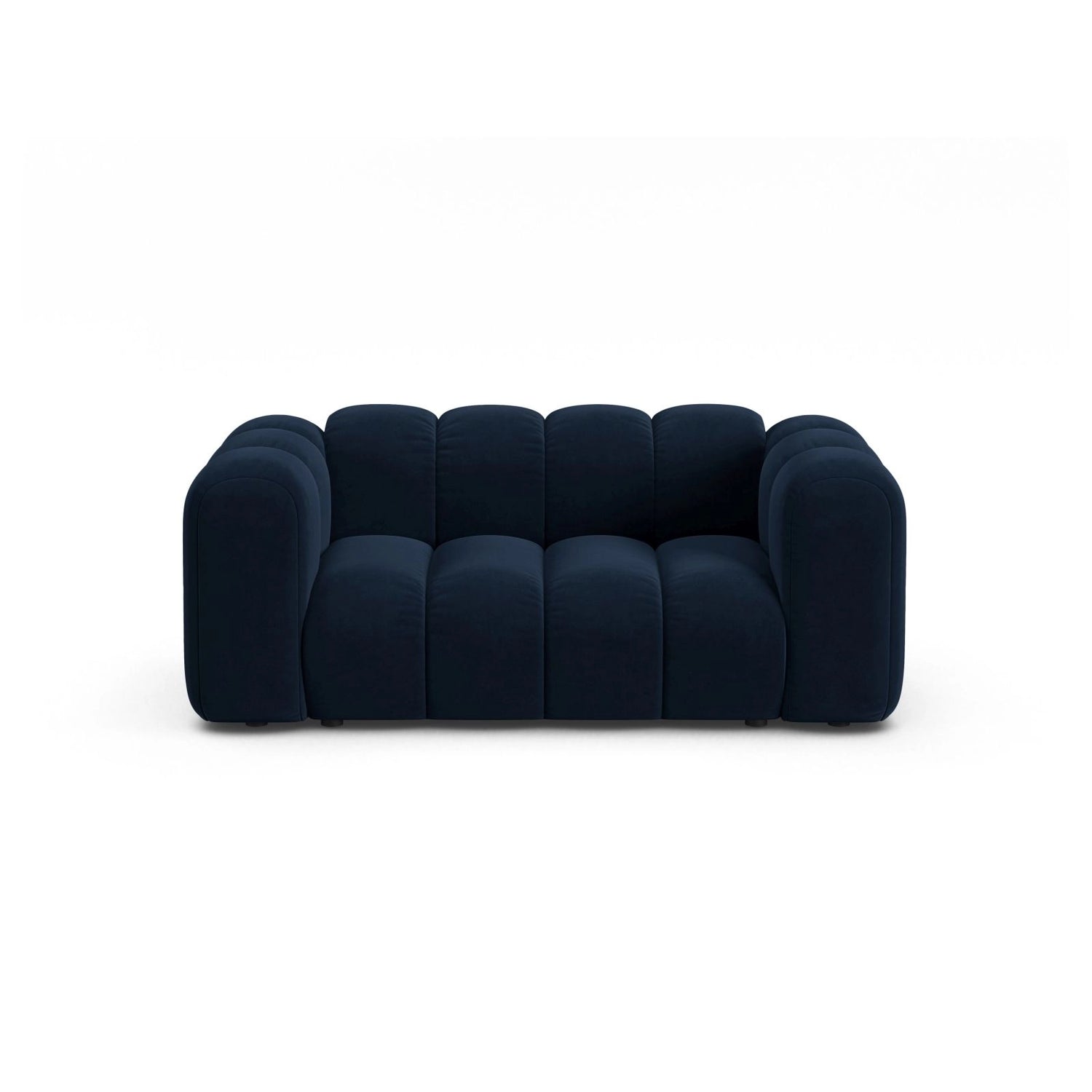 Lupine 2-Sitzer Sofa aus Samt in Königsblau (Salvador 5), 170x95 cm von Micadoni – Bild 1