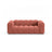Lupine 2-Sitzer Sofa aus Samt in Koralle (Salvador 12), 200x95 cm von Micadoni – Bild 1