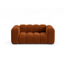 Lupine 2-Sitzer Sofa aus Samt in Terrakotta (Salvador 14), 170x95 cm von Micadoni – Bild 1