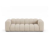 Lupine 3-Sitzer Sofa aus Boucle in Beige (Baloo 2074), 230x95 cm von Micadoni – Bild 1