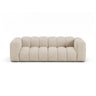 Lupine 3-Sitzer Sofa aus Boucle in Beige (Baloo 2074), 230x95 cm von Micadoni – Bild 1