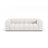 Lupine 3-Sitzer Sofa aus Boucle in Weiß (Baloo 2073), 230x95 cm von Micadoni – Bild 1