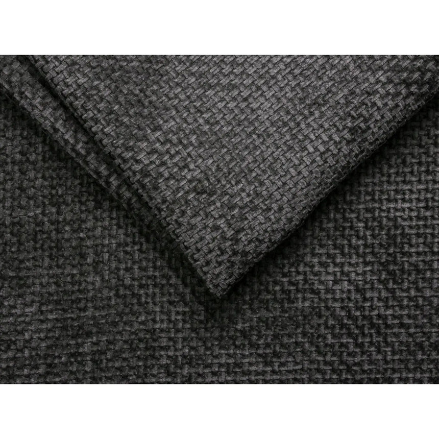 Lupine 3-Sitzer Sofa aus Chenille in Dunkelgrau (Eden 20 Graphite), 230x95 cm von Micadoni – Bild 6