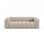 Lupine 3-Sitzer Sofa aus Samt, Chenille oder Boucle, 230x95 cm von Micadoni – Bild 1