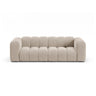 Lupine 3-Sitzer Sofa aus Samt, Chenille oder Boucle, 230x95 cm von Micadoni – Bild 1