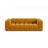 Lupine 3-Sitzer Sofa aus Samt in Gelb (Salvador 10), 230x95 cm von Micadoni – Bild 1