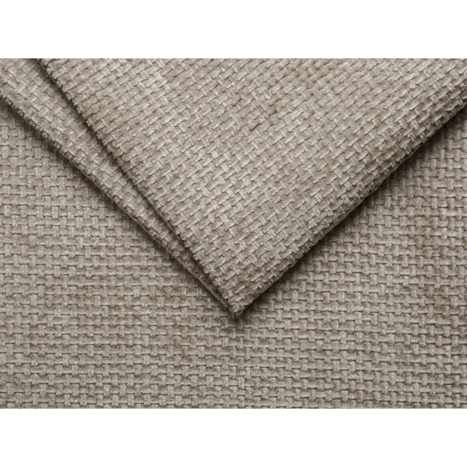 Lupine 5-Sitzer Sofa, Linke Seite, aus Chenille in Dunkelbeige (Eden 4 Beige), 335x166 cm von Micadoni – Bild 6