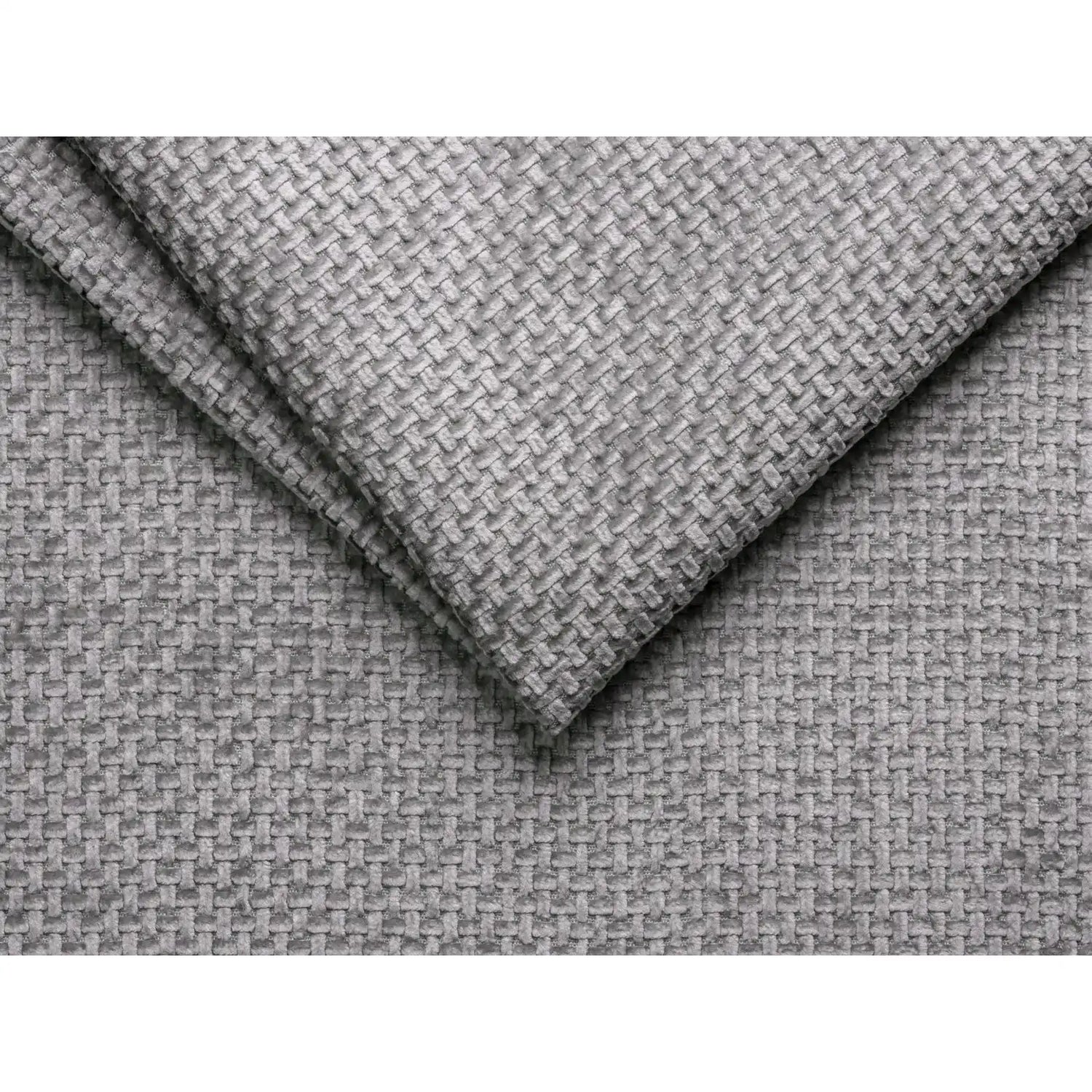 Lupine 5-Sitzer Sofa, Linke Seite, aus Chenille in Hellgrau (Eden 18 Grey), 335x166 cm von Micadoni – Bild 6