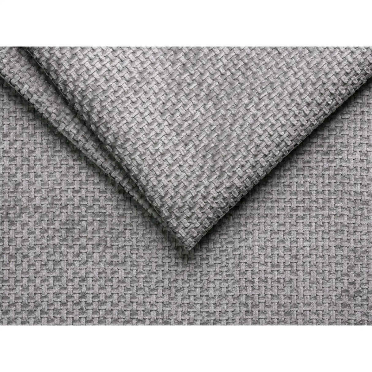 Lupine 5-Sitzer Sofa, Linke Seite, aus Chenille in Hellgrau (Eden 18 Grey), 335x166 cm von Micadoni – Bild 6