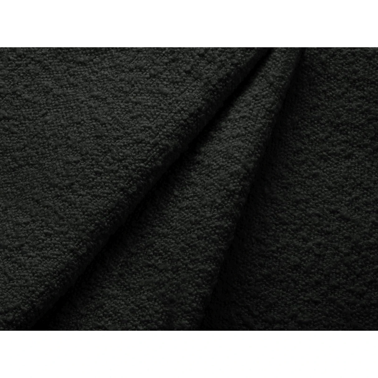 Lupine 5-Sitzer Sofa, Rechte Seite, aus Boucle in Schwarz (Baloo 2082), 335x166 cm von Micadoni – Bild 5