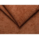Lupine 5-Sitzer Sofa, Rechte Seite, aus Chenille in Brick (Eden 10 Terra), 335x166 cm von Micadoni – Bild 6