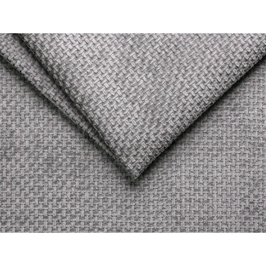 Lupine 5-Sitzer Sofa, Rechte Seite, aus Chenille in Hellgrau (Eden 18 Grey), 335x166 cm von Micadoni – Bild 6