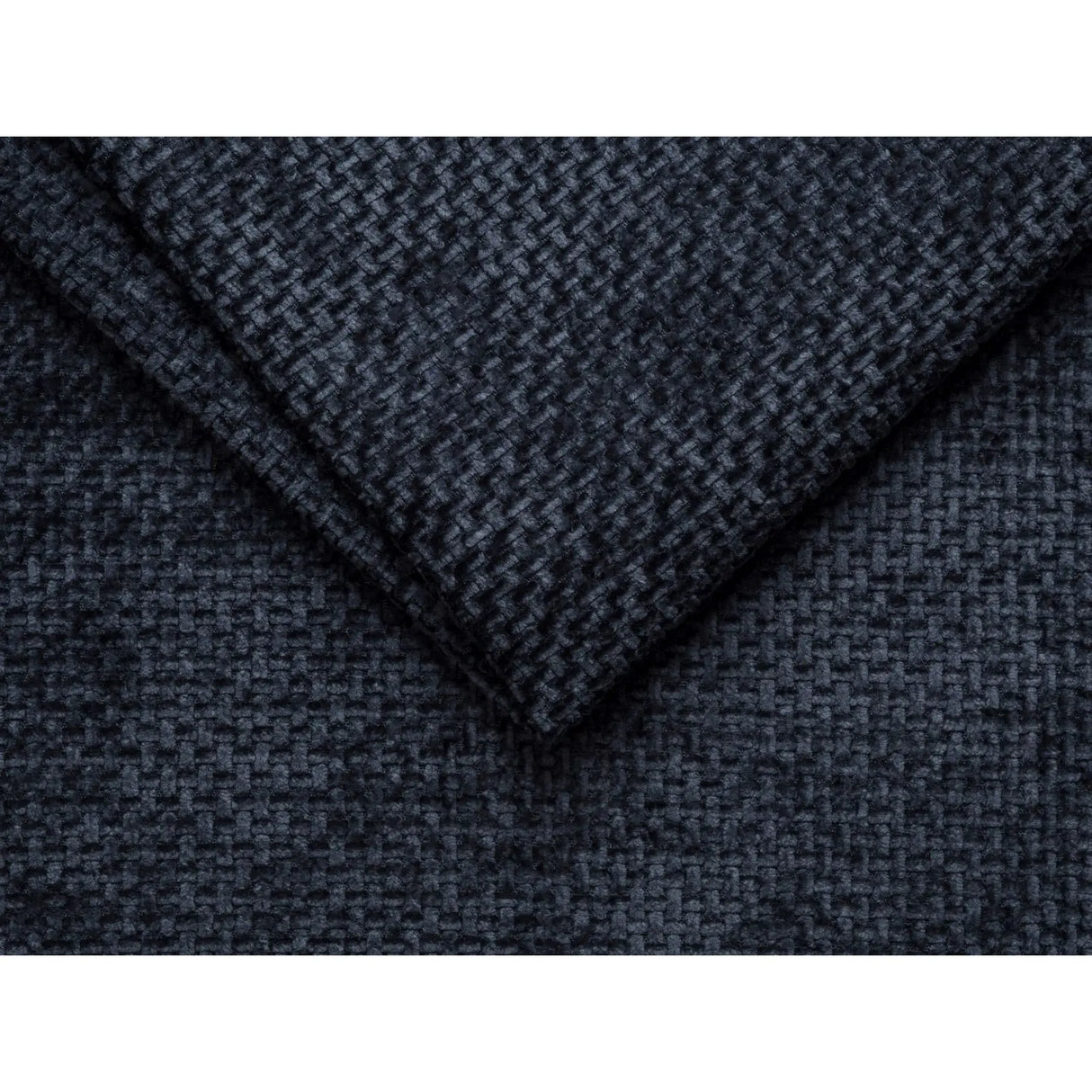 Lupine 5-Sitzer Sofa, Rechte Seite, aus Chenille in Marineblau (Eden 16 Deep Blue), 335x166 cm von Micadoni – Bild 6