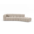 Lupine 5-Sitzer Sofa, Rechte Seite, aus Samt, Chenille oder Boucle, 335x166 cm von Micadoni – Bild 1