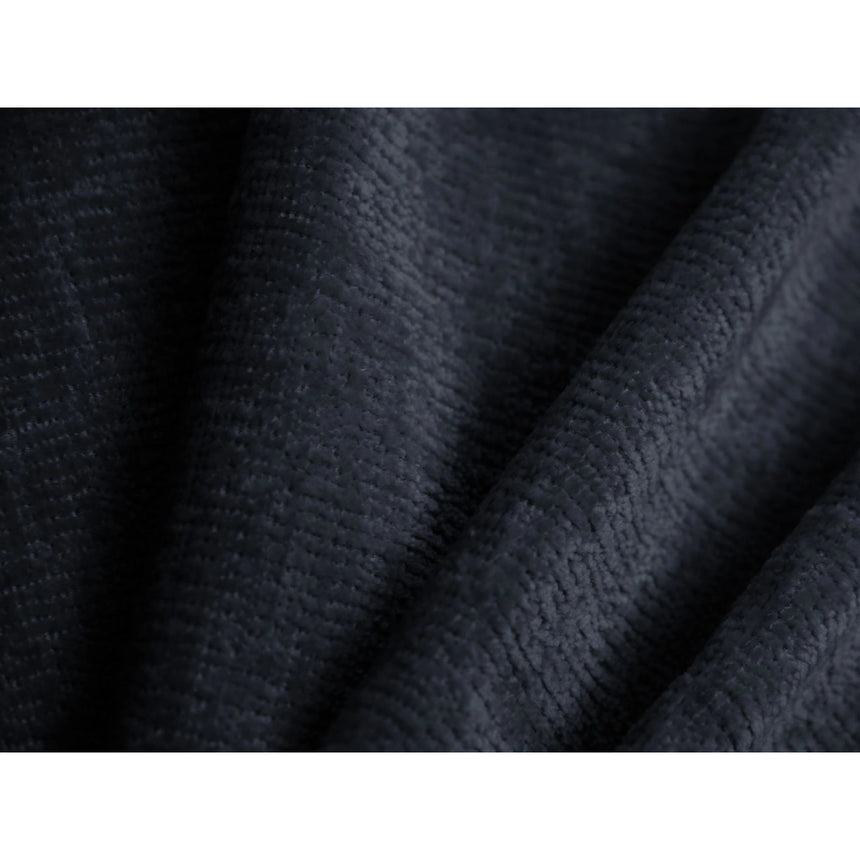 Lupine Bett mit Kopfteil und Stauraum aus Chenille in Dunkelblau (Perfect Harmony 77), 90x200 cm von Micadoni – Bild 8
