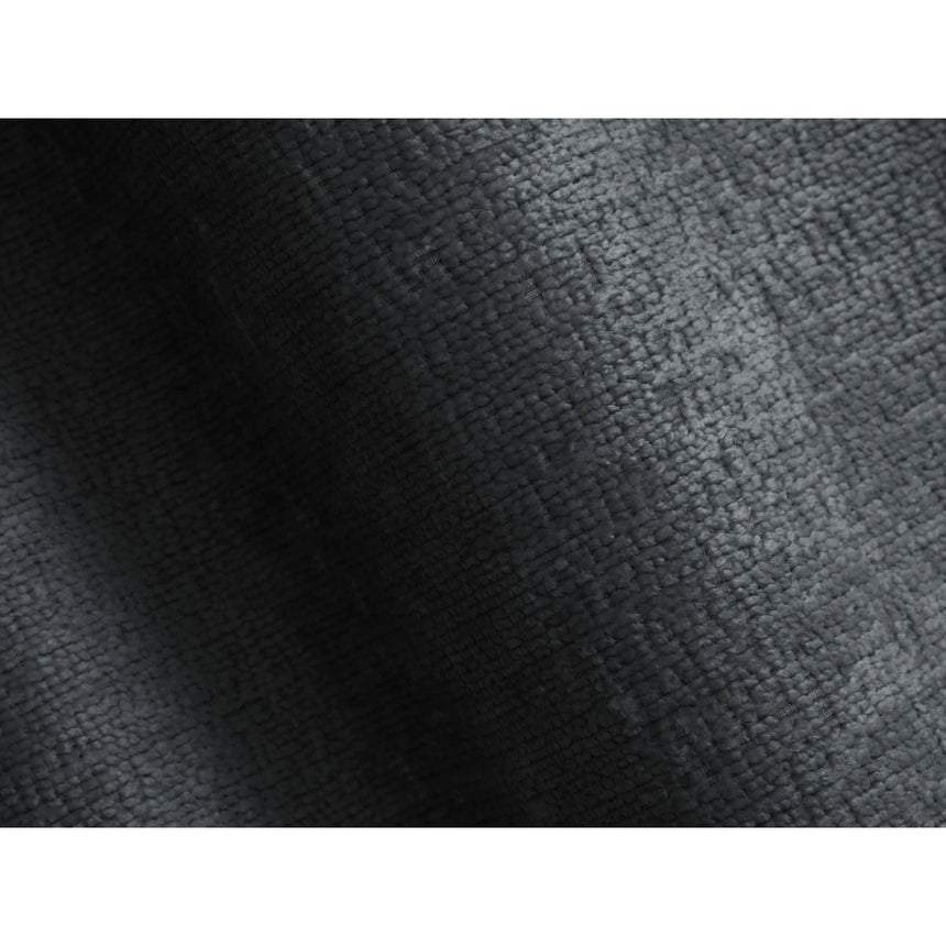 Lupine Bett mit Kopfteil und Stauraum aus Chenille in Dunkelgrau (Perfect Harmony 90), 160x200 cm von Micadoni – Bild 6