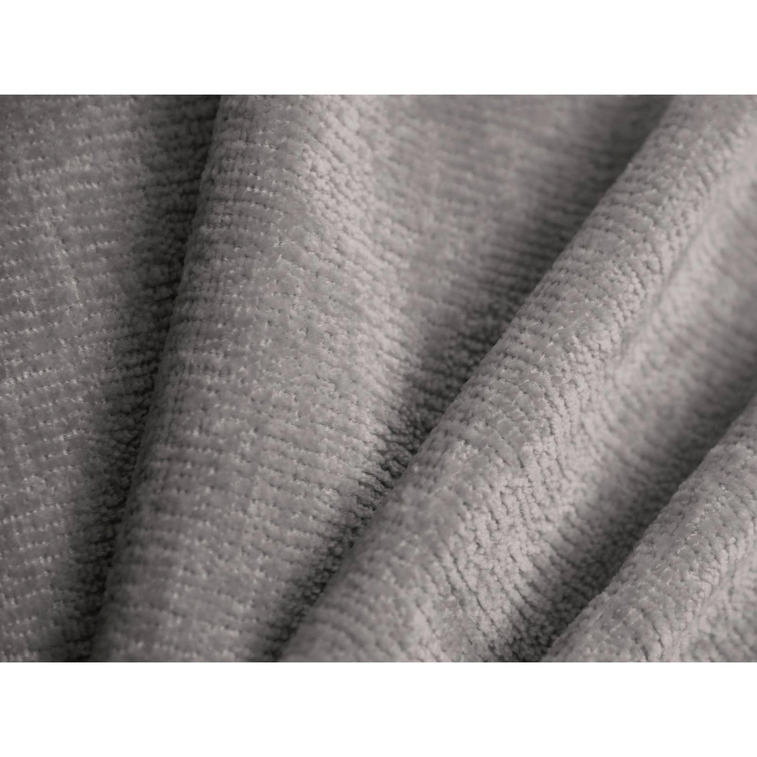 Lupine Bett mit Kopfteil und Stauraum aus Chenille in Hellgrau (Perfect Harmony 80), 90x200 cm von Micadoni – Bild 8