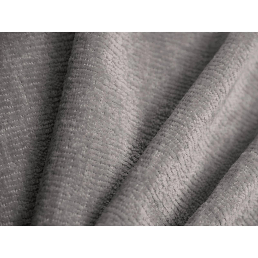 Lupine Bett mit Kopfteil und Stauraum aus Chenille in Hellgrau (Perfect Harmony 80), 90x200 cm von Micadoni – Bild 8