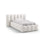 Lupine Bett mit Kopfteil und Stauraum aus Samt, Boucle, Chenille oder Strukturstoff, 90x200 cm von Micadoni – Bild 1