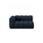 Lupine Modulares 2-Sitzer Sofa Sitzelement, Linke Seite, aus Boucle in Dunkelblau (Baloo 2088), 145x95 cm von Micadoni – Bild 1