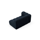 Lupine Modulares 2-Sitzer Sofa Sitzelement, Linke Seite, aus Boucle in Dunkelblau (Baloo 2088), 145x95 cm von Micadoni – Bild 4